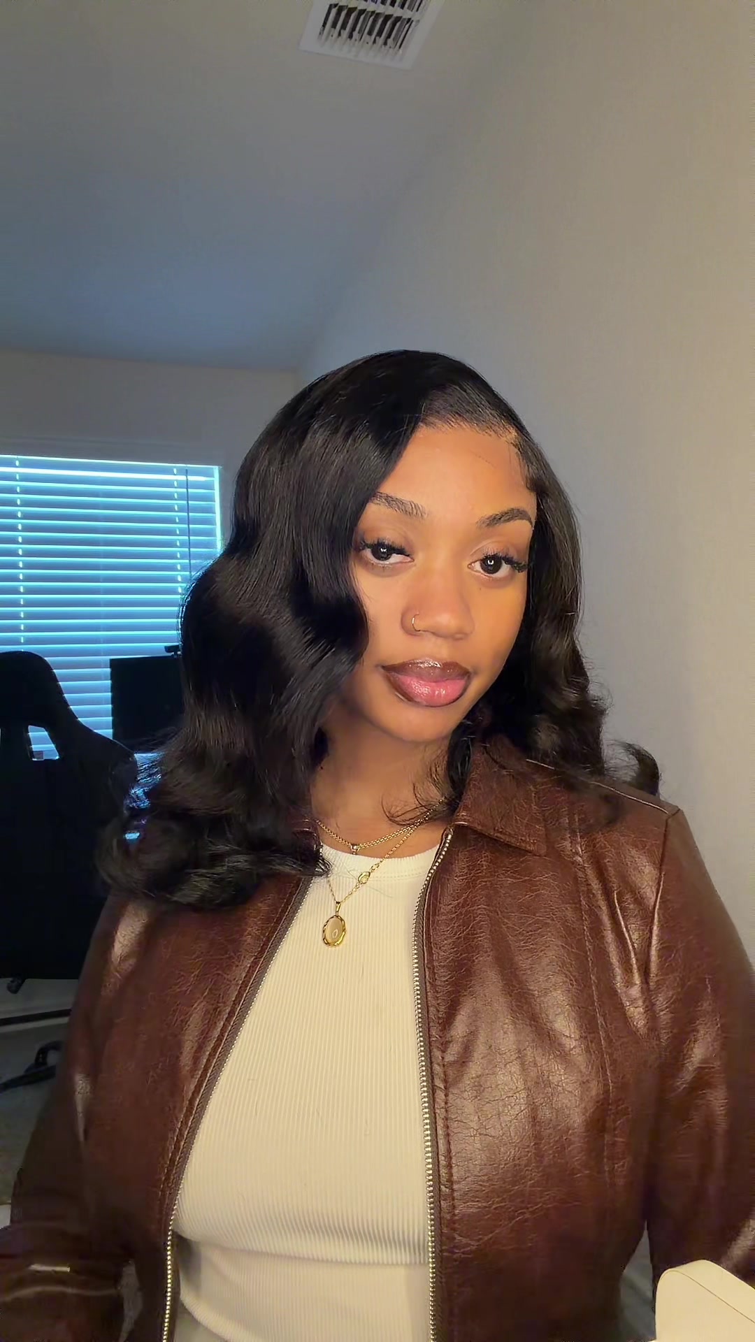 TikTok post by @therealmaxieeeee for WestKissHair. Caption reads: now THIS is a beginner wig 🎯 @WestKiss Hair .