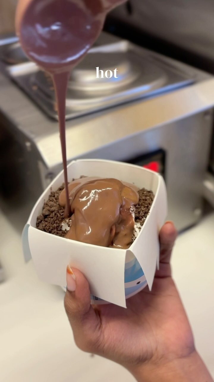 Instagram post by @probbyandashi for McDonald's India. Caption reads: Let’s indulge in the ultimate chocolate treat this....