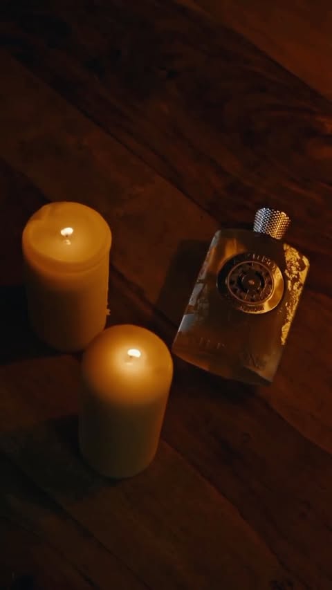 Instagram post by @hughlaughtonscott for Atkinsons 1799. Caption reads: [...] dusk, discover a Spice of London....