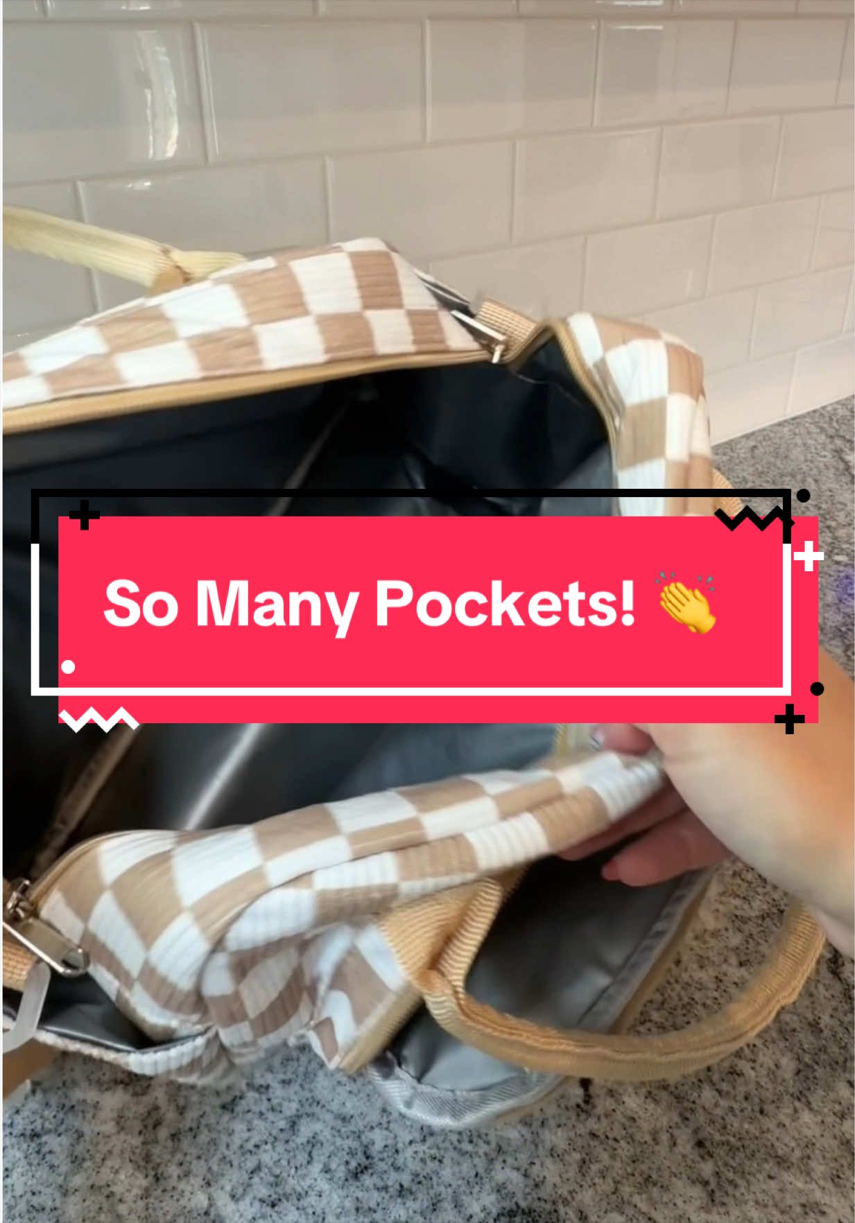 TikTok post by @jenroach21 for MEXS Bag. Caption reads: [...] to grab. Tap the link to check it out! @MEXS....
