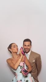 Instagram post by @lydia for Oscar De La Renta. Caption reads: [...] @aligordon Lydia : Dress - @oscardelarenta....