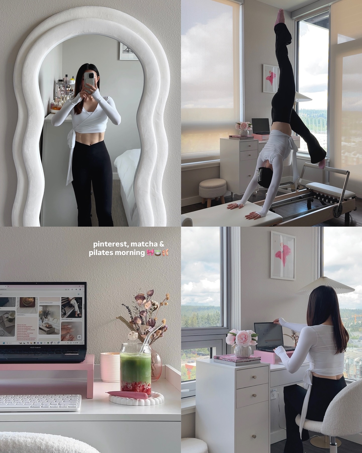 Instagram post by @melanieyu.zc for Scheels. Caption reads: Slow mornings are the best mornings....