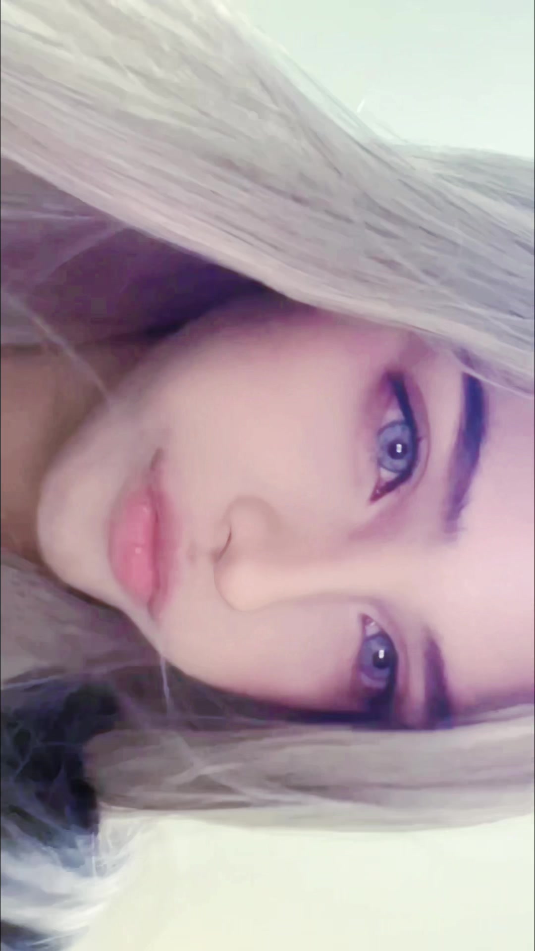 TikTok post by @zer1sse for TTDeye. Caption reads: lenses from @TTDeye Colored Contact Lens wolf....