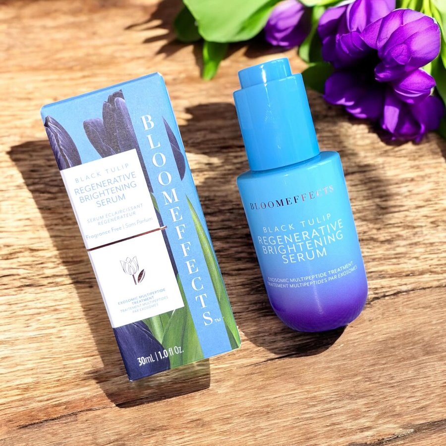 Instagram post by @anne.whitney.1229 for Bloomeffects. Caption reads: @bloomeffects @glossangelespod Black Tulip [...].