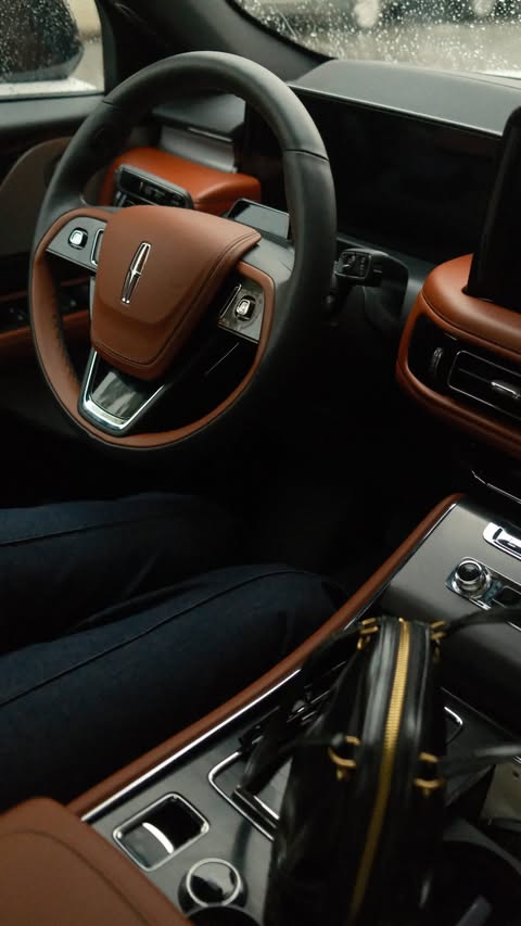 Instagram post by @ishman.kaurr for Lincoln. Caption reads: with the @lincoln Aviator, the experience doesn’t....