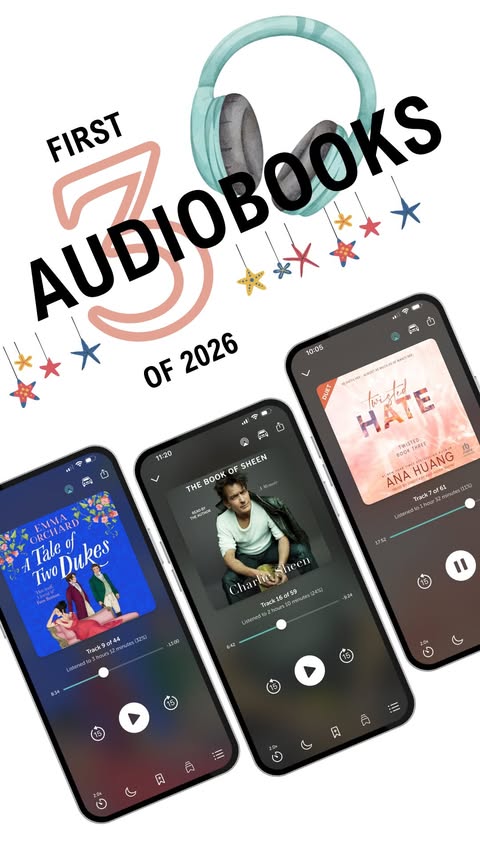 Instagram post by @aplace_inthesun for Libro.fm. Caption reads: I wonder if I should call 2026 the Year of the....