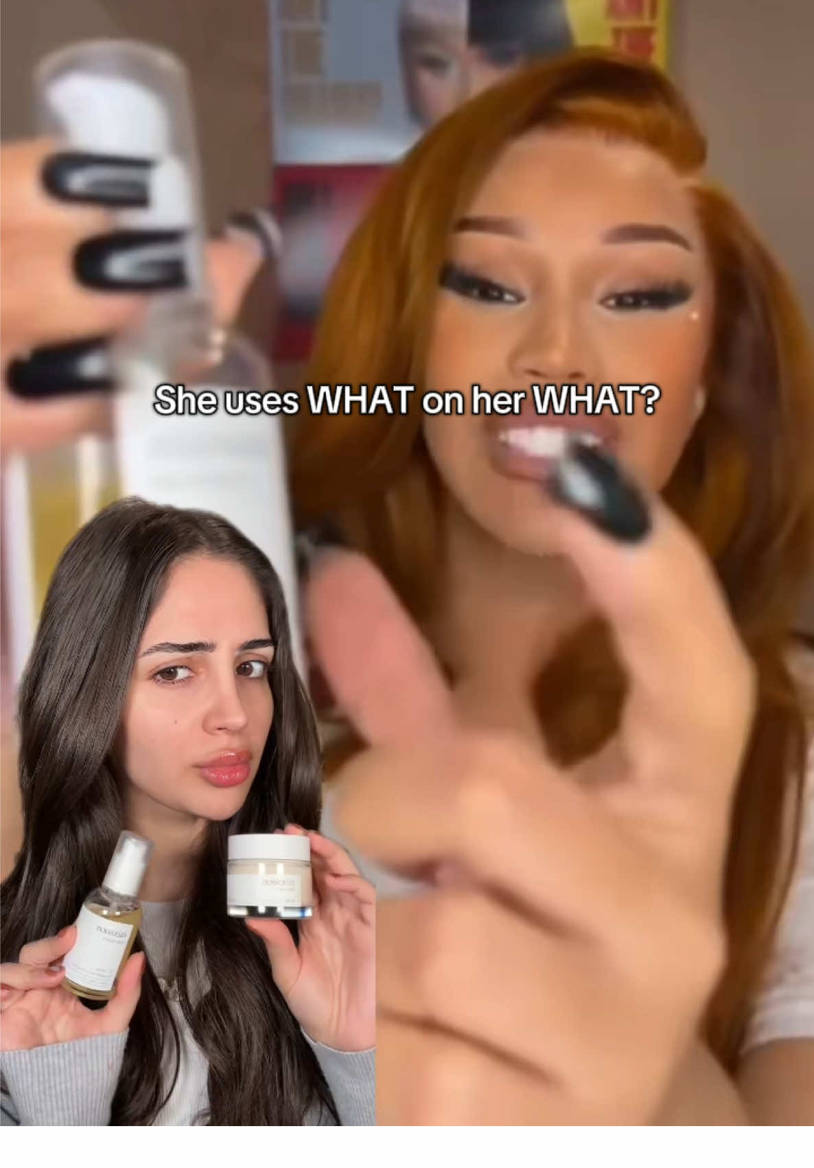 TikTok post by @minaamouse016 for mixsoon. Caption reads: The skincare duo loved by celebrities @mixsoon....