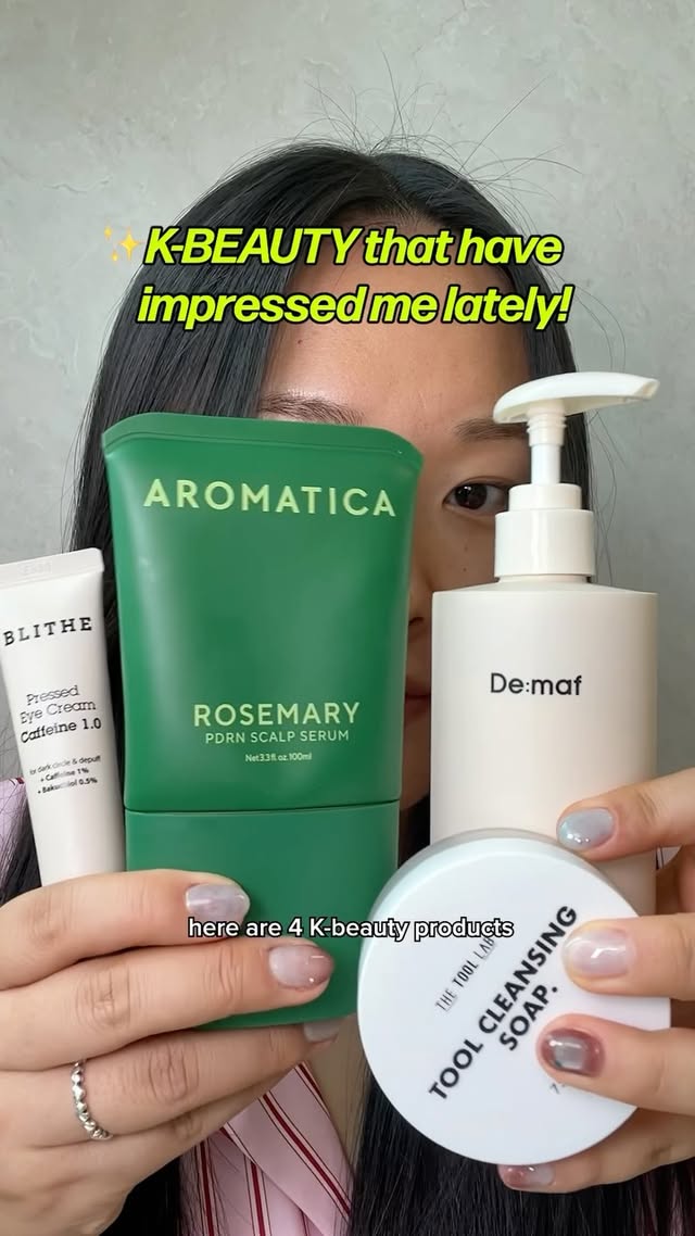 Instagram post by @heyinns for AROMATICA. Caption reads: [...] 23rd-26th @blithe.global @demaf.us....
