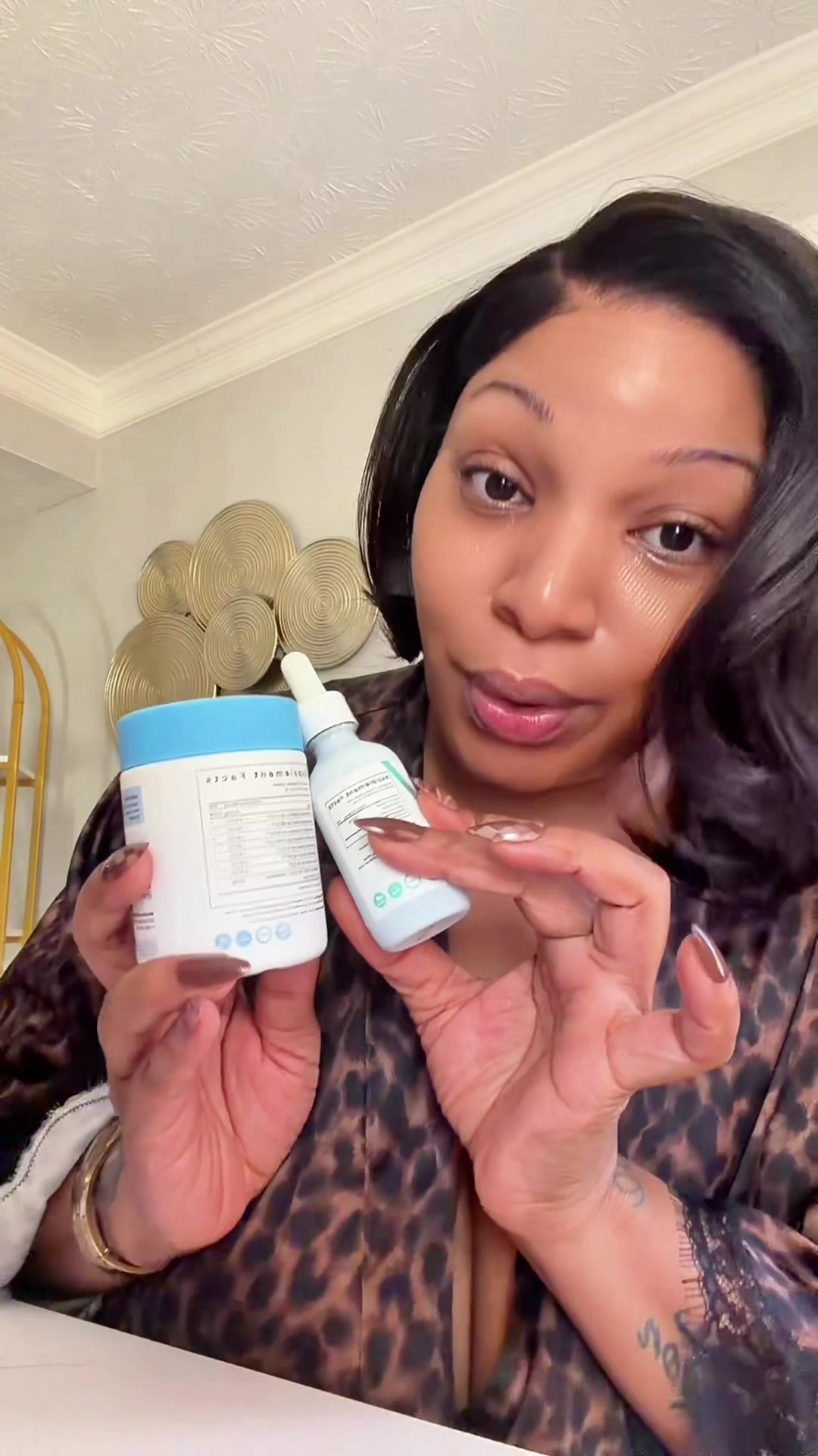 TikTok post by @tiffany_theceo for Happy V. Caption reads: Not gatekeeping this one… the @My Happy V bundle....