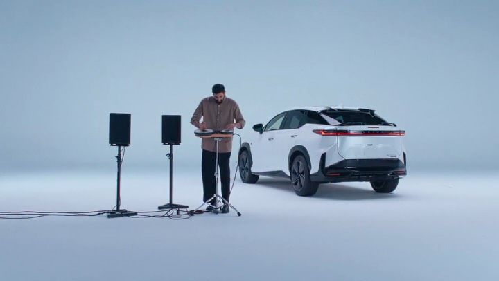 Instagram post by @shobhitbanwait for Lexus. Caption reads: [...] 🔥🔥🔥

Director: @shenny.visuals 
@lexususa....