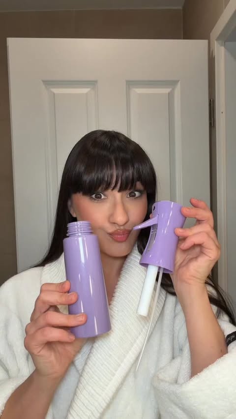 Instagram post by @anamcucuta for GARNIER ROMANIA. Caption reads: My new favorite way to remove my makeup with....