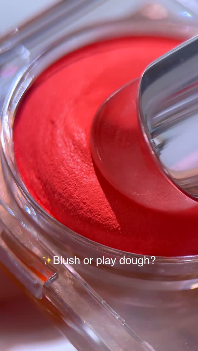 Instagram post by @marinanalha for Lookfantastic. Caption reads: I don’t know if it’s blush or play dough but I....
