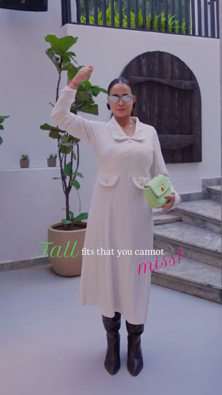 Instagram post by @unnatimalik for Savana. Caption reads: 1,2,3,4,5….?

All fits from @savana  #ad

Location....