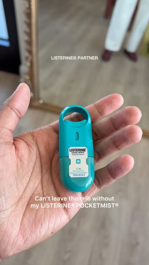 Instagram post by @steelojeem for LISTERINE. Caption reads: #LISTERINEpartner | My days don’t really happen in....