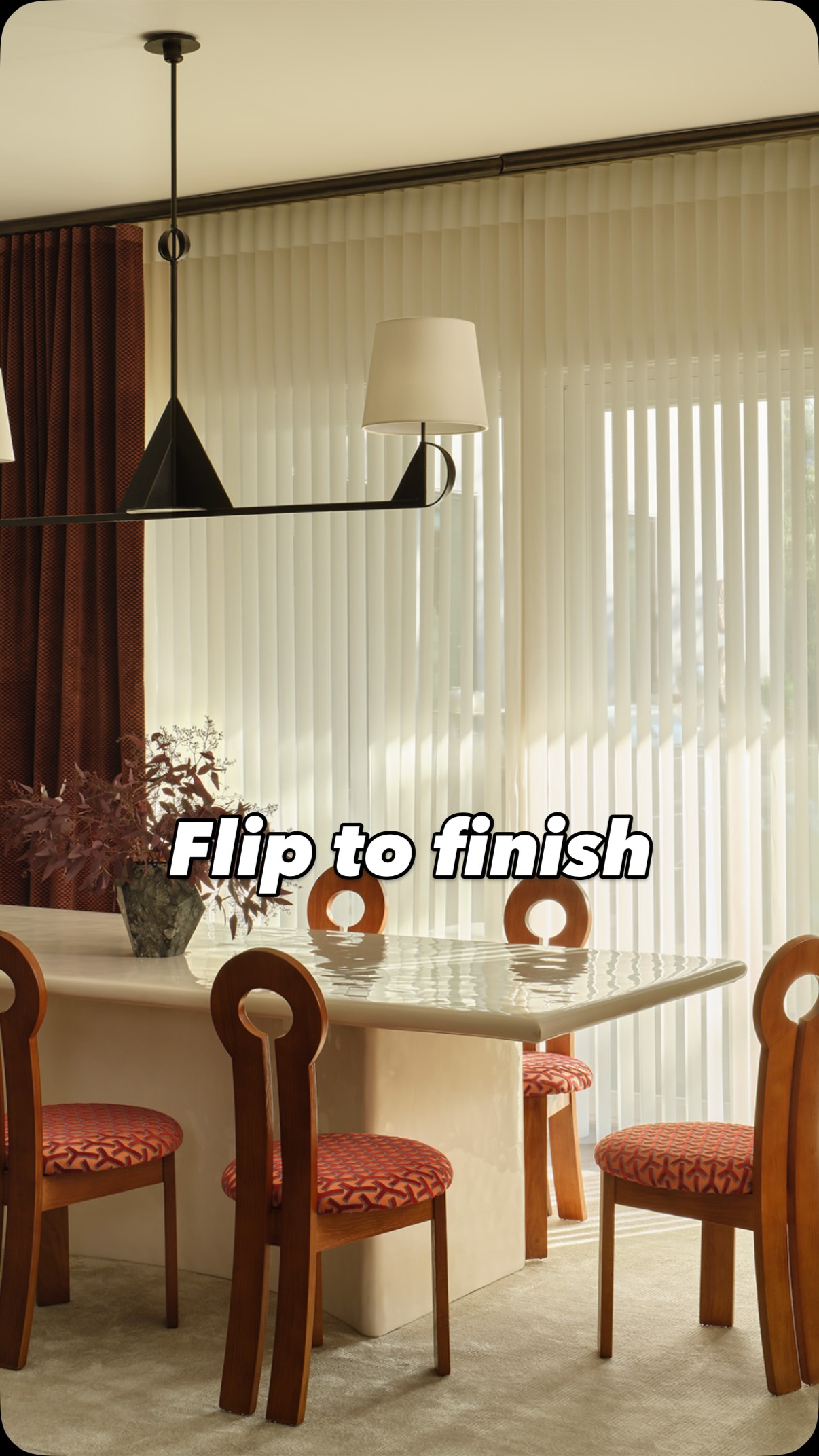 Instagram post by @kimlewisdesigns for House Beautiful. Caption reads: At the heart of House Beautiful’s 2025 Whole Home....