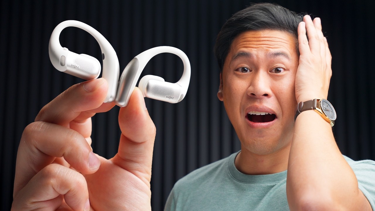 YouTube post by @ThisIsTechToday for Musicbed. Caption reads: AUDIO ENGINEER Tests the Shokz OpenFit Pro: OPEN....