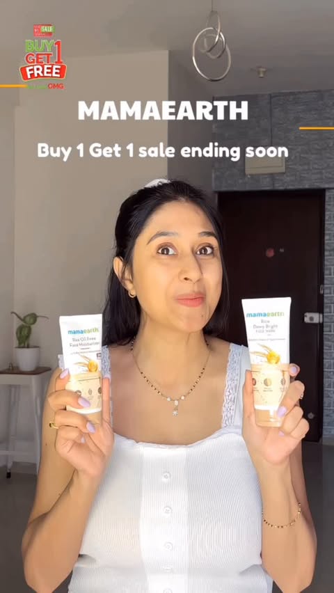 Instagram post by @diybyshikha for Mamaearth. Caption reads: Mamaearth's Buy 1 Get 1 sale is ending soon
So....