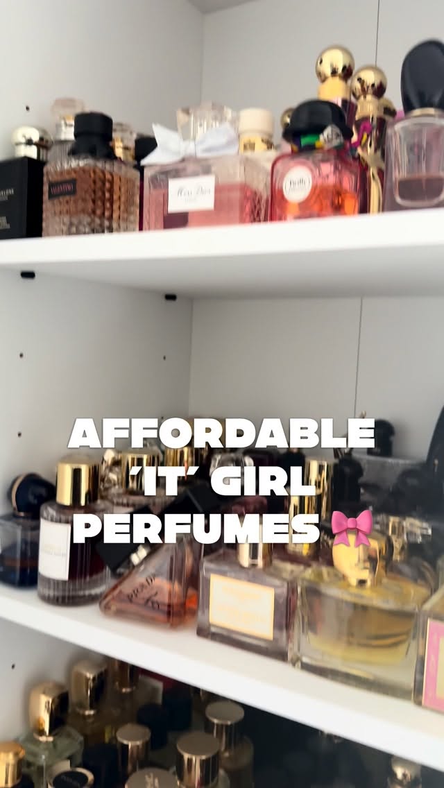 Instagram post by @elayiik for Orientica Perfumes. Caption reads: Affordable IT girl✨

If you want to smell like....