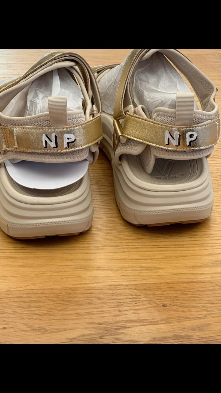 Instagram post by @nilimo for Vionic Shoes. Caption reads: [...] footwear collection! First stop was....