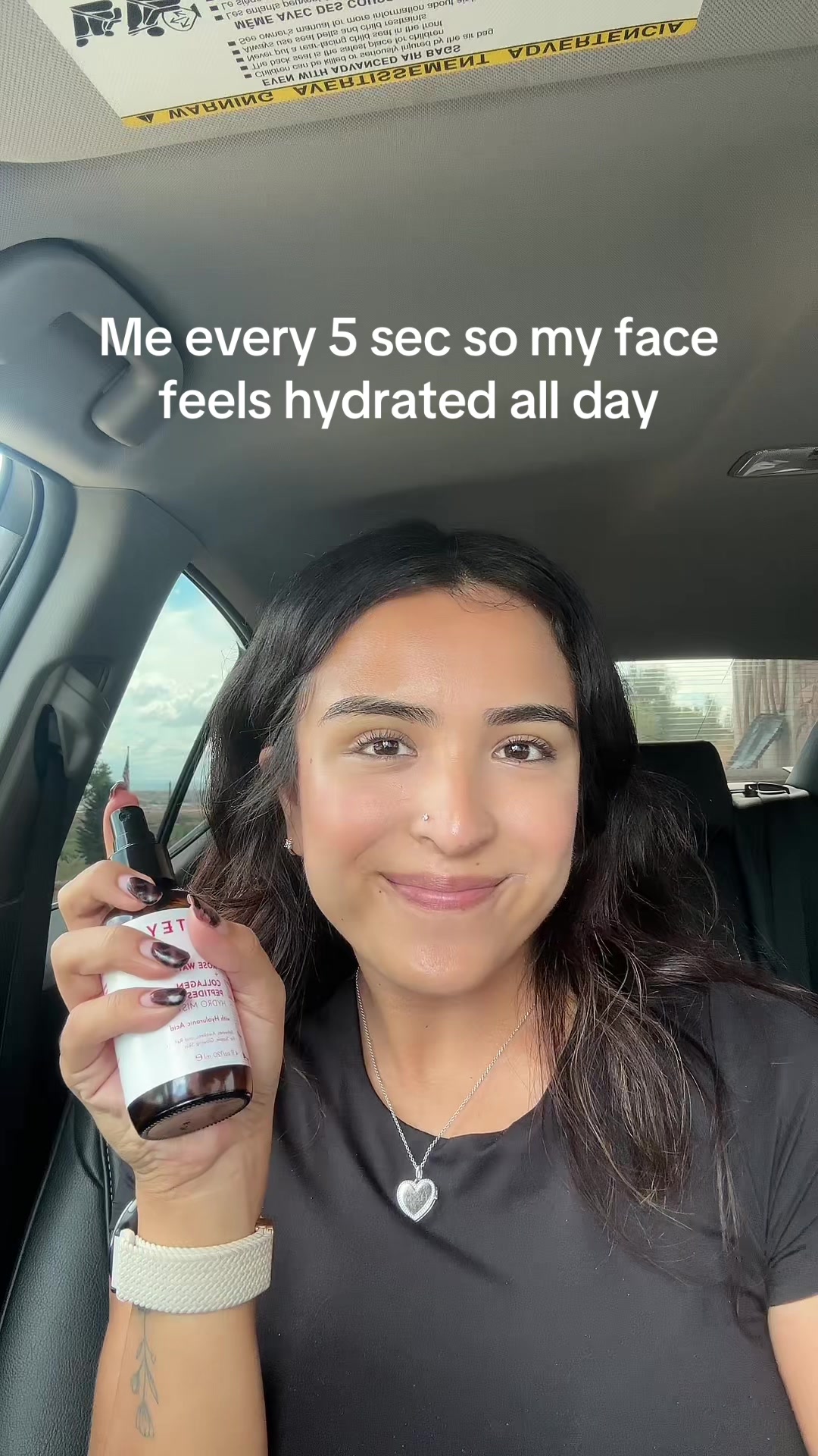 TikTok post by @hazelvera for Alteya Organics. Caption reads: @Alteya Organics literally OBSESSED with this....
