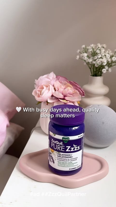 Instagram post by an influencer for Chimeable. Caption reads: #ad #ZzzQuilPartner @zzzquil @chimeableofficial....
