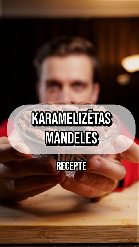 Instagram post by @gatis.lauva for Philips. Caption reads: [...] mandeles #recepte 

Gatavots....