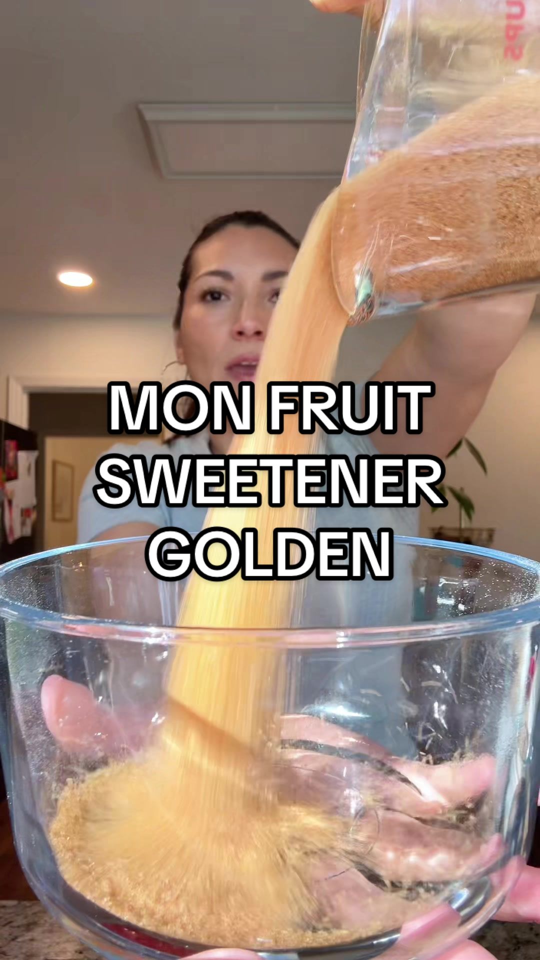 TikTok post by @angie.mmyers for Micro Ingredients. Caption reads: [...] fruit, I have never gone back! @Micro....