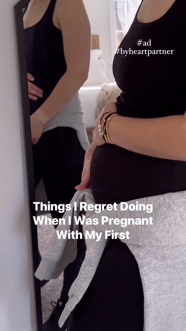 Instagram post by @eatplaysay for ByHeart. Caption reads: I don’t have many regrets in life, but the way I....