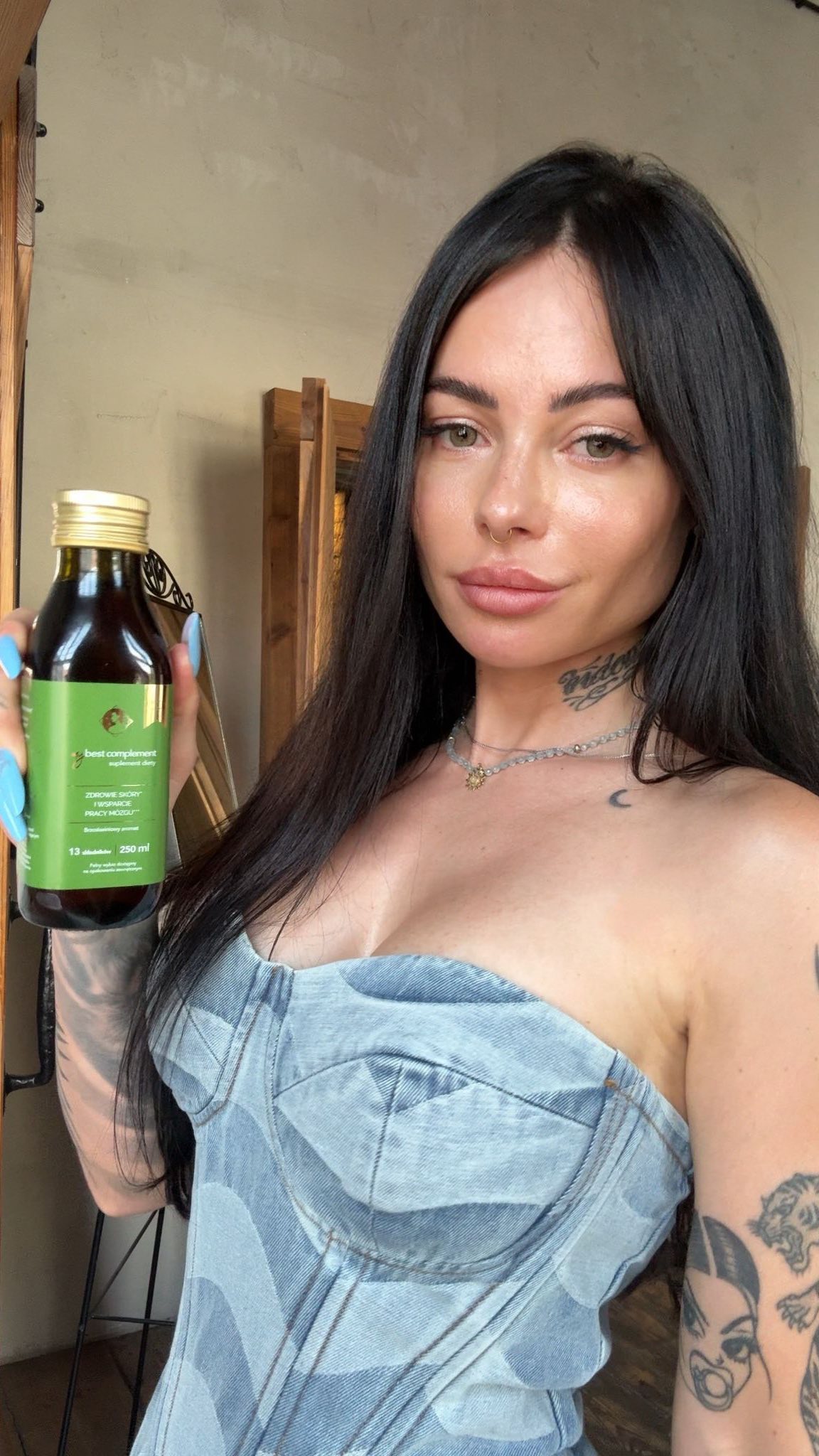 Instagram post by @sylviafitness for Mybestpharm. Caption reads: Czy znalazłam „Eliksir młodości”? Być może....