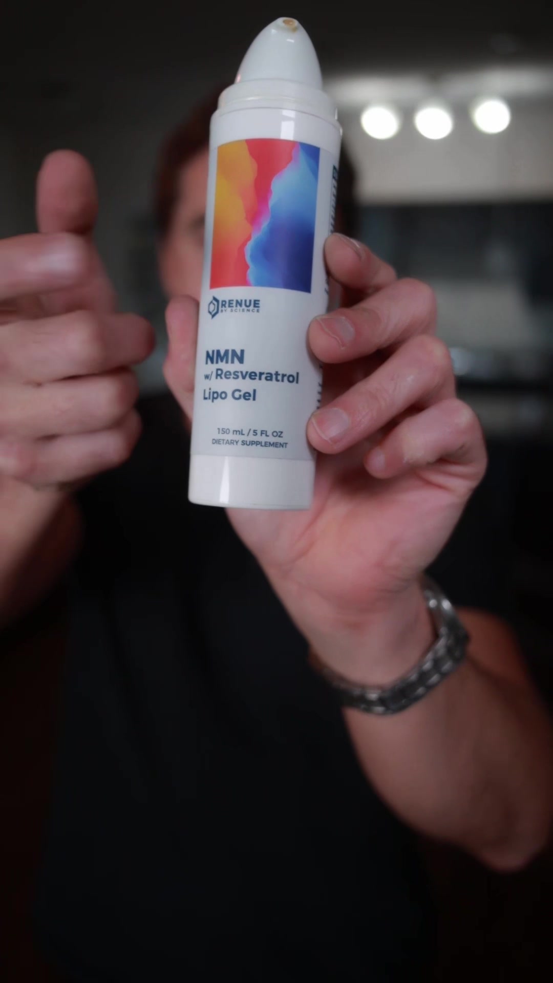 TikTok post by @paulschriner for Renue By Science. Caption reads: [...] activation mechanism confirmed.....