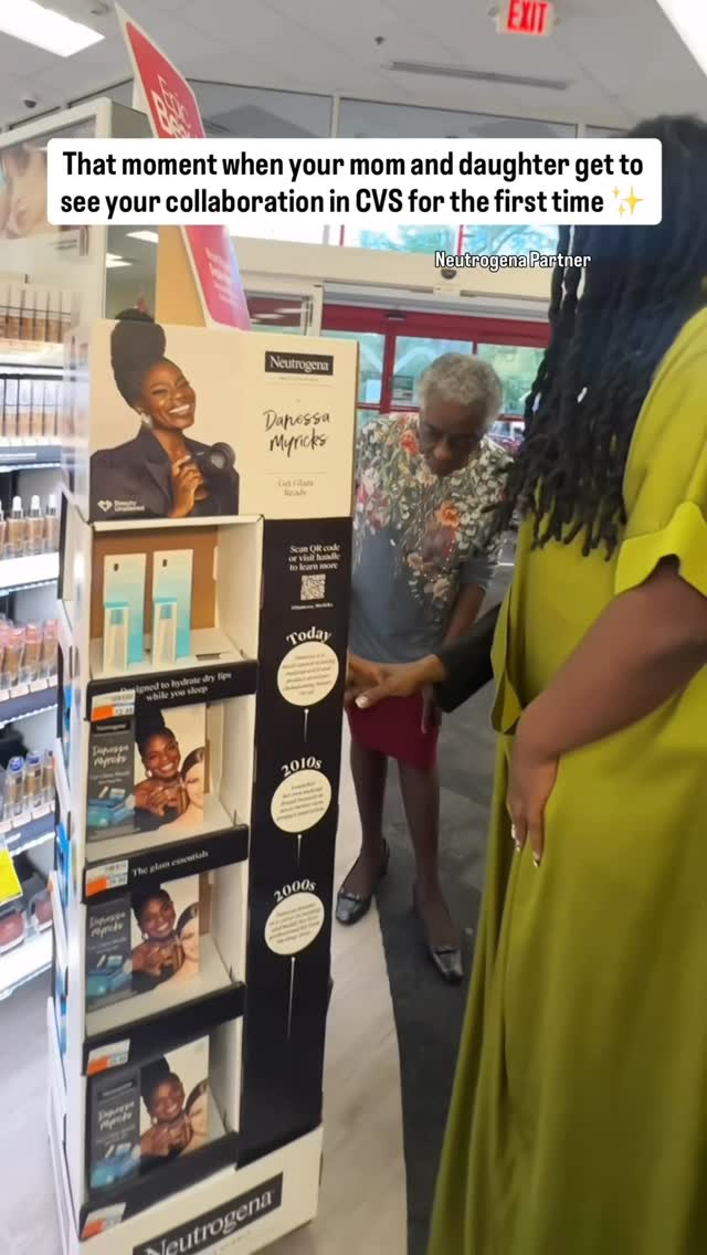 Instagram post by @danessa_myricks for Neutrogena. Caption reads: #neutrogenapartner 
This is such a pinch-me....