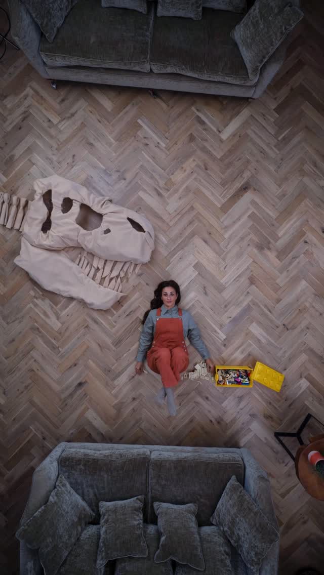 Instagram post by @allthatisshe for LEGO. Caption reads: advertisement: warning: build at your own risk....