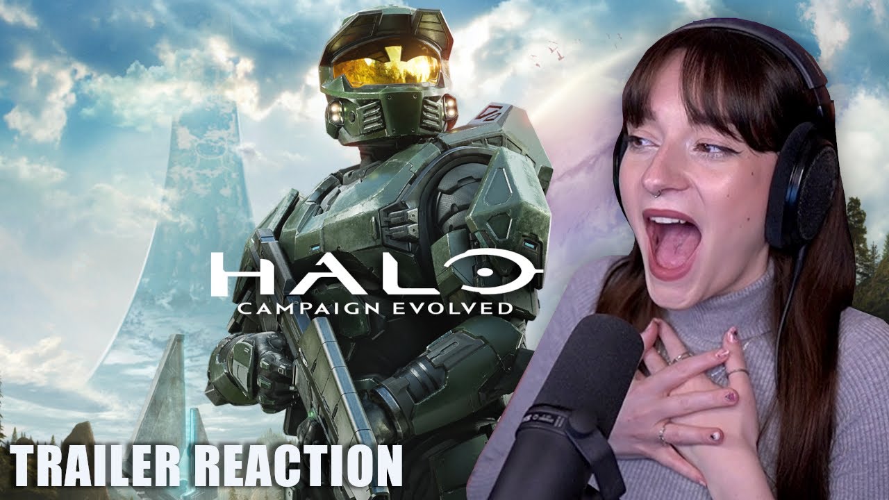 YouTube post by @WhimsyPsyche for The Oodie. Caption reads: ALL MY HALO FIRST PLAYTHROUGH PLAYLISTS Halo:....