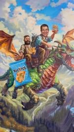 Instagram post by @gronk for Tostitos. Caption reads: #Tostitos_Partner the first look 🥹.