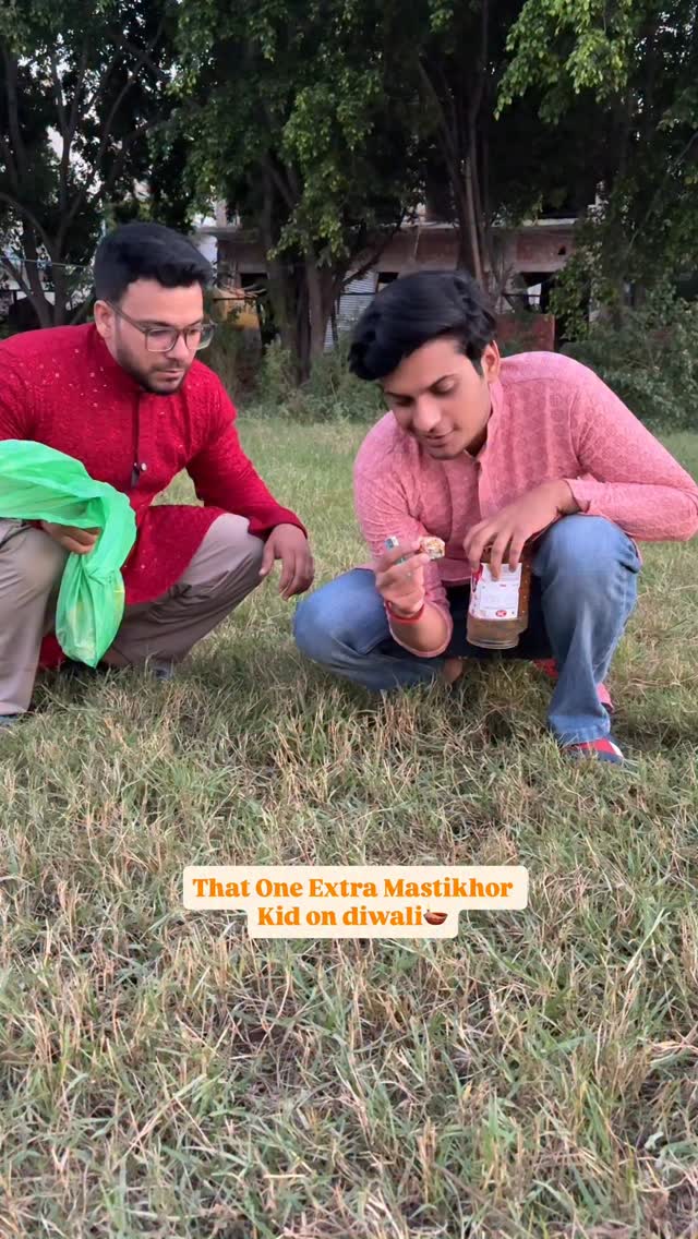 Instagram post by @priyanshudograa for Rapido. Caption reads: That one Extra Mastikhor Kid on diwali

first-time....