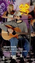 Instagram post by @majak_door for BILLY BONES CLUB. Caption reads: Clubhouse Jams VOL. 2 featuring @majak_door is....