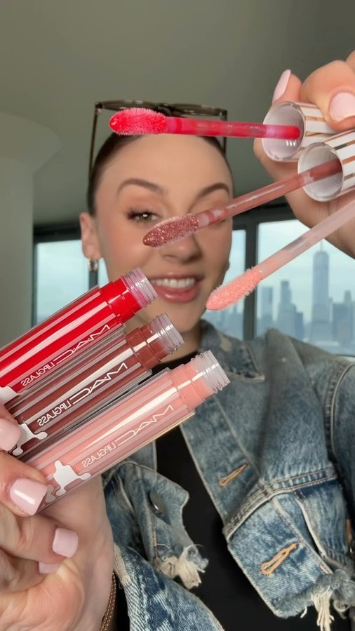 Instagram post by an influencer for M·A·C Cosmetics. Caption reads: [...] I’ve been using the new @maccosmetics....