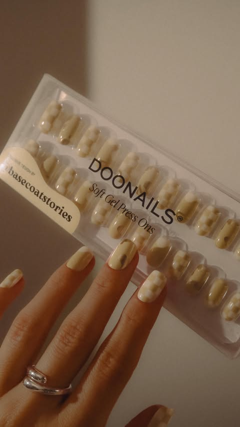 Instagram post by @basecoatstories for Doonails. Caption reads: [...] all your incredible support for my two....