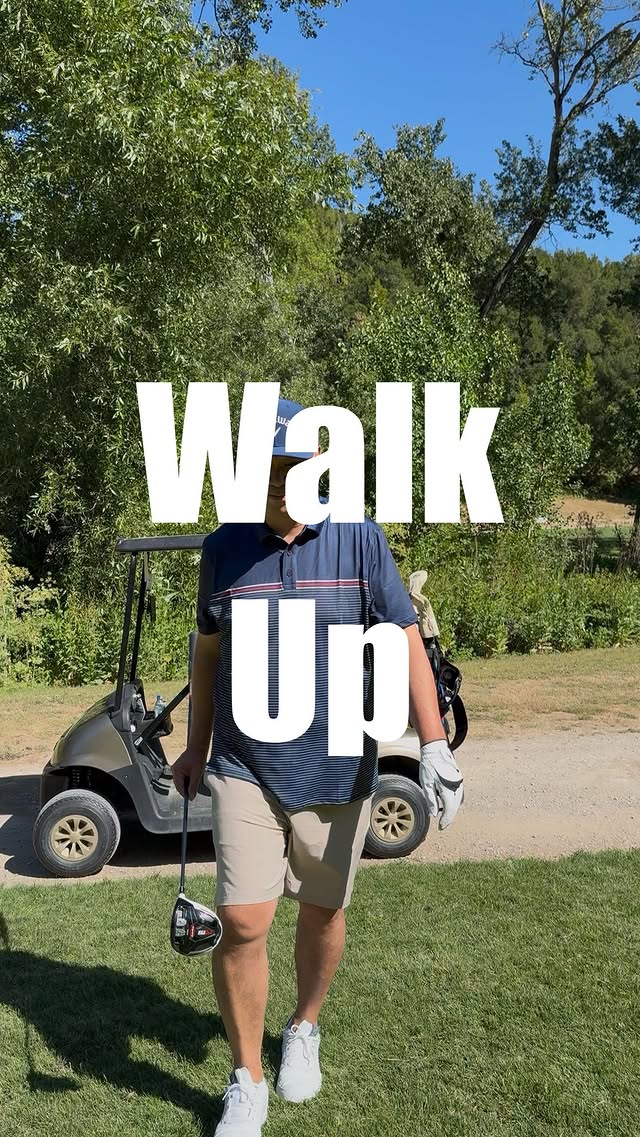 Instagram post by @golfnskiduo for Flag & Anthem. Caption reads: [...] my nightmare. Polo and shorts by Flag &....