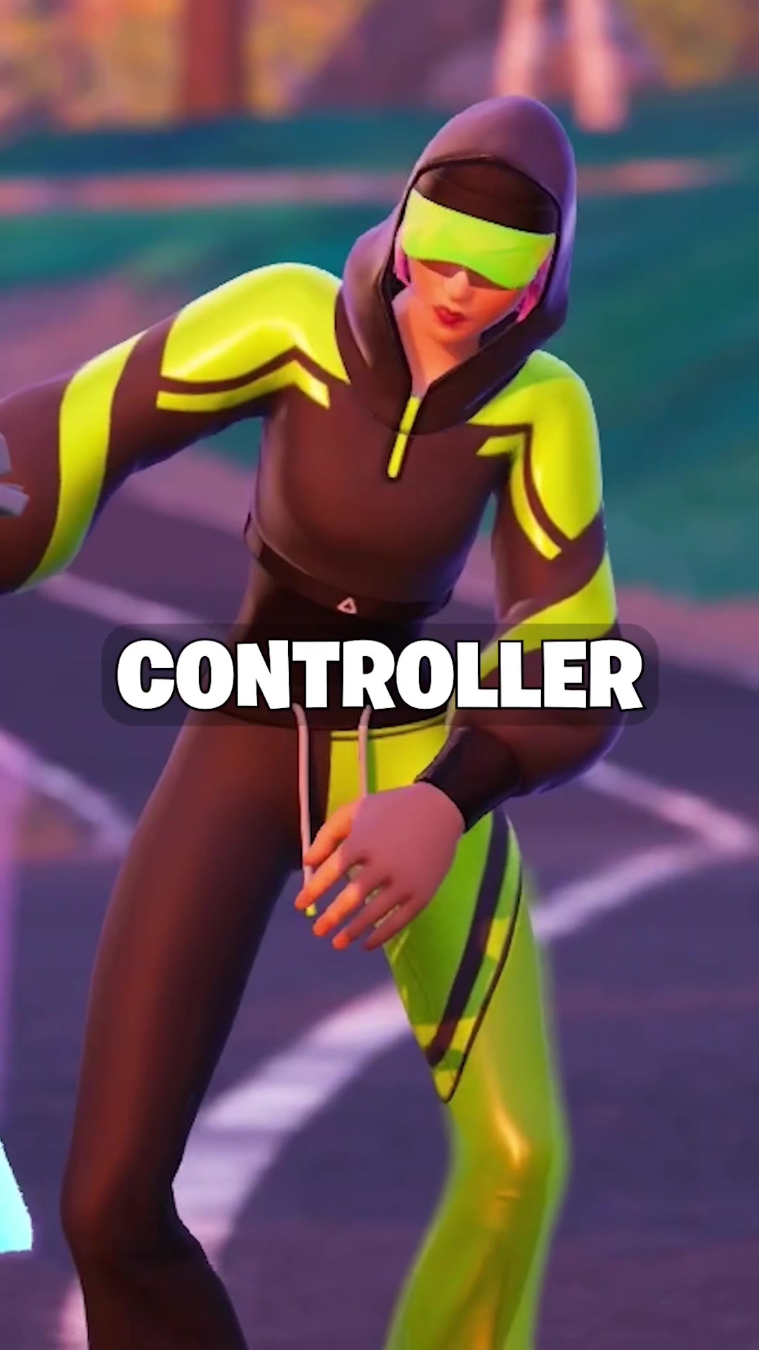TikTok post by @rubixfnr for SCUF. Caption reads: [...] 👂 🎮 #rubixfnr #fortnite #fortnitetipps....