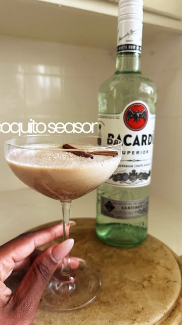 Instagram post by @justaddhotsauce for Bacardi. Caption reads: It’s the holidays and in my Puerto Rican household....