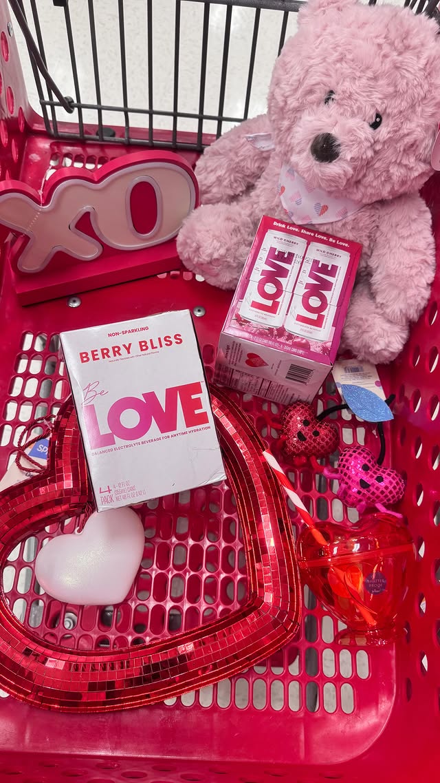 Instagram post by an influencer for Drink Love. Caption reads: [...] at select Targets today! #DrinkLovePartner....