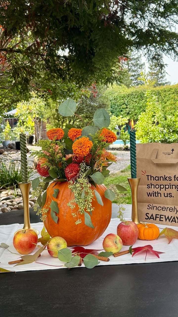 Instagram post by @tinytimetraveler for Safeway. Caption reads: #SafewayPartner Let’s get creative and make a....