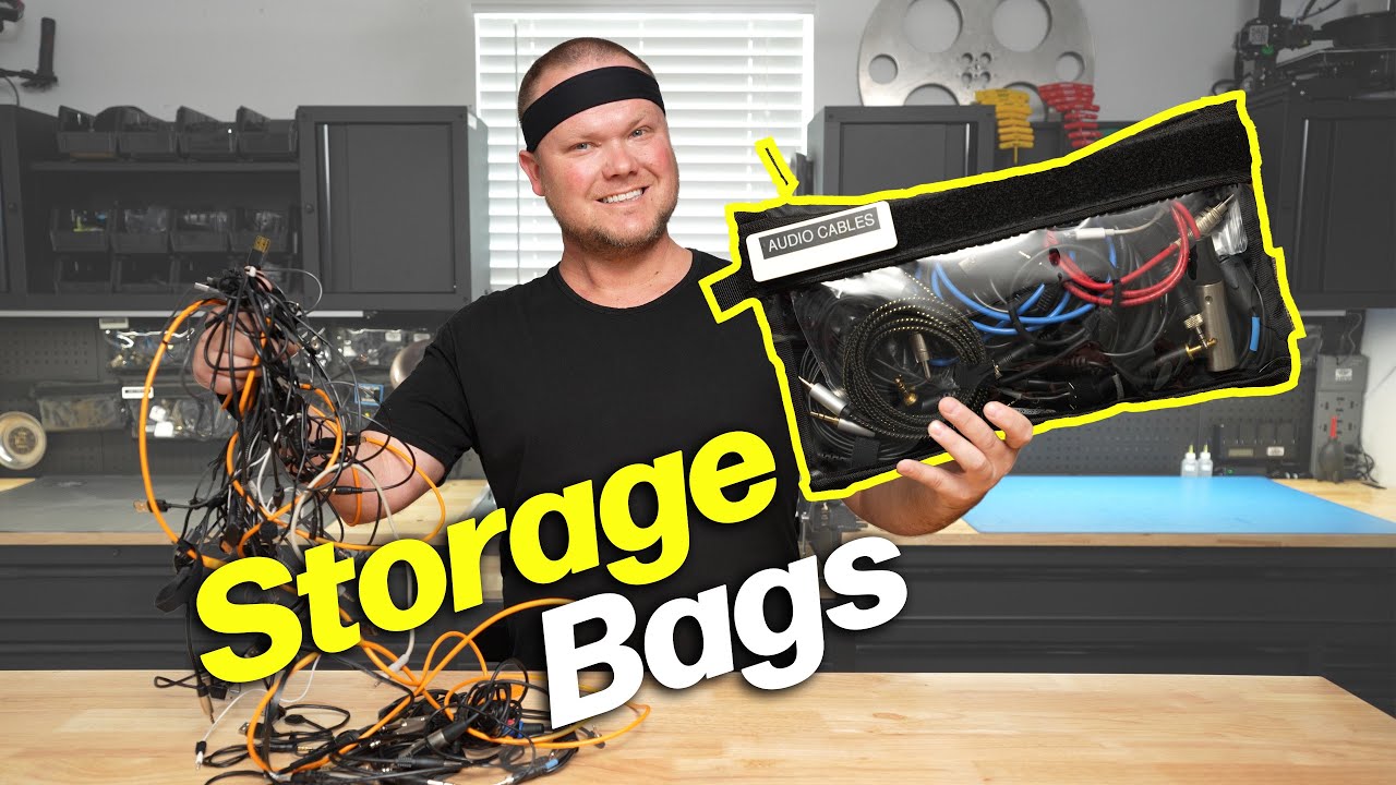 YouTube post by @PDMokry for CRDBAG. Caption reads: [...] Storage Bag Solution | Just $10 | Not CRDBag.