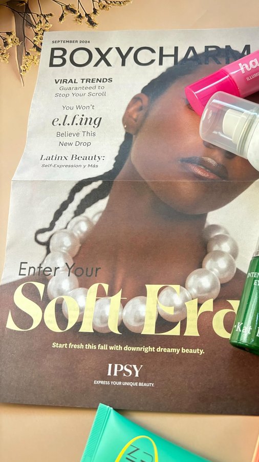 Instagram post by @dezdmc for Alamar Cosmetics. Caption reads: #GiftedbyIPSY| 🌸 Hey Dolls, are you living that....