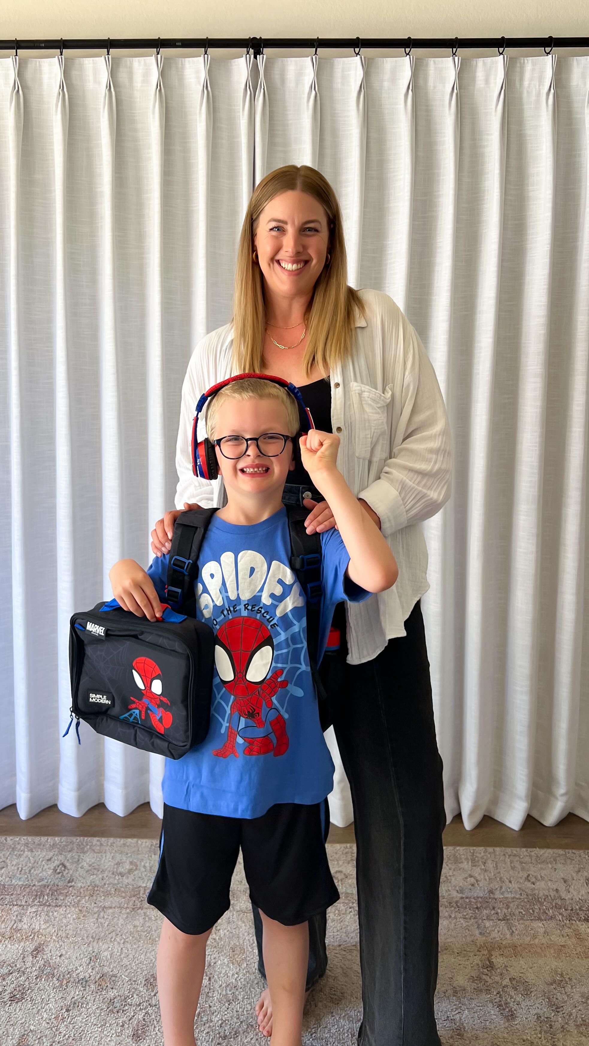 Instagram post by @mrsseacannon for Acorn. Caption reads: #DisneyPartner #ad Back-to-school just got an....