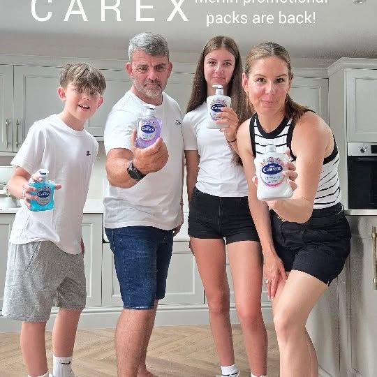 Instagram post by @theonebespoke for Carex. Caption reads: #ad Guess what, guys... Carex are bringing back....