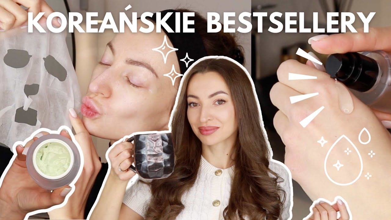 YouTube post by @CoretteBeauty for Allegro. Caption reads: 💧Super SOOTHING AND MOISTURIZING care with KOREAN....