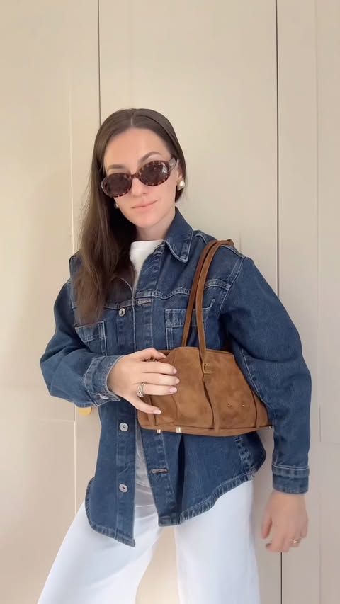 Instagram post by @themonicaway for Fabrique. Caption reads: [...] love this bag for under £400 from....