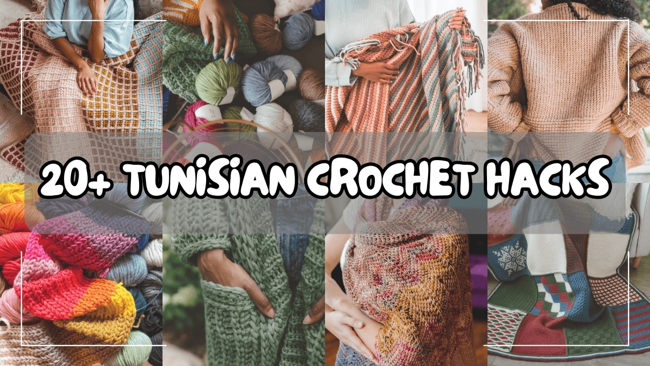 YouTube post by @TLYarnCrafts for Crochet. Caption reads: You've Been Doing It The Hard Way 🙈🧶 20+....